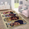 Black Pride Be Strong Black Women Rectangular Rug LN Black And Proud 365