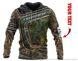 Fishing Gifts Walleye Fishing Personalized Unisex Hoodie LH