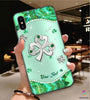 Irish Shop Green Diamond Irish Personalized Phone Case LN
