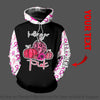 Breast Cancer Pink Pumpkins In October We Wear Pink US Unisex Size Hoodie