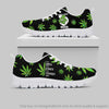 Gifts For Nurses Colorful Nurse Running Black Sole Sneaker HH