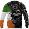 Irish Shop Skull Gift Irish Skull Sweater Hoodie