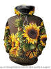 Gift For Butterfly Lover Gift For Hippie Sunflower Butterfly Personalized Unisex Hoodie