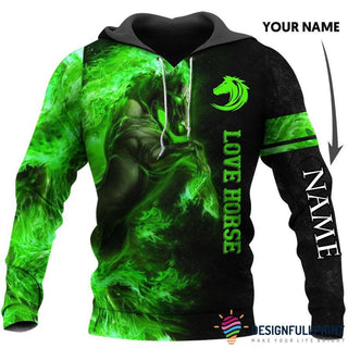 Gift For Horse Lover Personalized Horse Hoodie Horse Sweatshirt LH Riding Hoodies Sweatshirts With Horses On Them