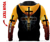 Personalized Chaplain Because Hardcore Devil Stomping Ninja Is Not An Official Job Tittle Lion US Unisex Hoodie