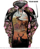 Gift For Hunting Lover Pink Deer Hunting Hoodie Personalized Unisex Pullover Hoodie