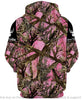 Gift For Hunting Lover Pink Deer Hunting Hoodie Personalized Unisex Pullover Hoodie