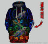 Gift For Turtle Lover Colorful Turtle Personalized Unisex Hoodie HG