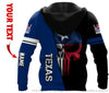 Skull Gift Skull Texas Personalized Unisex Hoodie LH