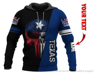 Skull Gift Skull Texas Personalized Unisex Hoodie LH