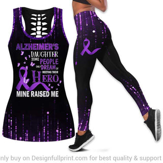 Gift For Mom Alzheimer Daughter  Tank Top And Leggings Set LN