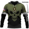 Gift For Army Personalized Army Black Unisex Size Hoodie