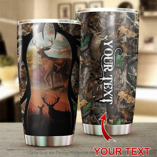 Gift For Hunting Lover Personalized Deer Hunting Tumbler DR