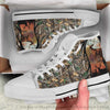 Gift For Hunting Lover Deer Hunting High Top Canvas Shoes DR