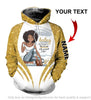 Black Pride Darling Dont Forget To Fall In Love With Yourself First Personalized Unisex Hoodie Black And Proud 365