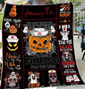 Gifts For Nurses Halloween Pumpkin Nurse Blanket HG