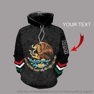 Personalized Mexican Symbol Unisex Hoodie