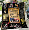 Gift For Army An Army Girl Sherpa Blanket LN