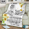 Gift For Mom Mi Querido Hija - Mom to Daughter Spanish Text Sherpa Blanket LN