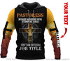 Pastoress Because Hardcore Devil Stomping Ninja Is Not An Official Job Title Lion Personalized US Unisex Hoodie HG