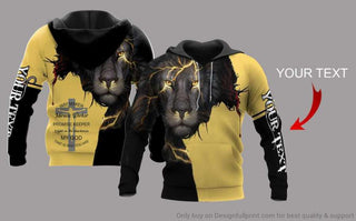 Gift For Christian Personalized Jesus Lion That Is Who You Are Unisex Hoodie HG