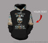 Skull Gift Personalized You Smell Like Drama And A Headache Please Get Away From Me Unisex Hoodie