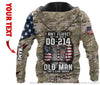 Gift For Veteran Lover Gift For Army Military Gifts Gift For Army Army Veteran I Aint Perfect American Flag Ver 2 Personalized Unisex Hoodie LH