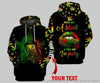 Gift For Hippie Roll Me A Blunt And Tell Me Im Pretty Personalized Unisex Hoodie LH