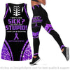 Fibromyalgia Awareness Looks Can Be Deceiving Tank Top And Leggings Set