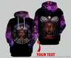 Black Pride Gift For Hippie Purple January Girl The Soul Of A Witch The Fire Of A Lioness The Heart Of A Hippie The Woman Of A Sailor Personalized Unisex Hoodie LH