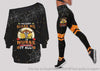 Gifts For Nurses Pumpkins Im A Nurse Ive Seen It All Off Shoulder Long Sleeves Top and Leggings Set