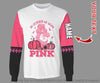 In October We Wear Pink Ribbon Breast Cancer Bear Personalized Pullover, Zipup Hoodie, Long Sleeve Shirt and Tshirt Unisex Size