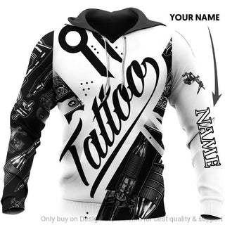 Personalized Tattoo Unisex Hoodie