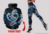 Blue Dolphins Personalized US Size Hoodie And Leggings Set LN