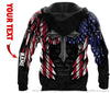 One Nation Under God Personalized Sweater Hoodie LH