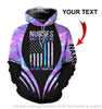 Gifts For Nurses Hologram Nurses Back The Blue Ive Got Your Six Personalized Unisex Hoodie