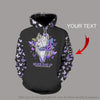 Gift For Horse Lover Fibromyalgia Horses Never Give Up Personalized Unisex Hoodie