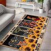 Black Women Be Strong Rectangular Rug HG