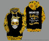 Gift For Hippie Black Sunflower Girl Unisex Hoodie LH