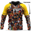 Black Pride Personalized African American Kings Of Rap Unisex Hoodie Black And Proud 365