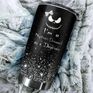 Personalized Im A Nightmare Dressed As A Daydream Tumbler LH