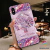 Pink Gemstone Social Worker Phone Case HG Silicone Phone Case