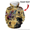 Skull Gift Personalized Pirates And Anchor US Unisex Hoodie