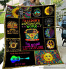 Gift For Hippie Sunflowers Freedom Is Just Another Word For Nothing Left To Lose Blanket