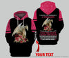 Gift For Dragon Lover Pink Five Signs I Am Probably A Dragon Personalized Unisex Hoodie HG