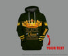Black Pride Green Black Queen Most Important Piece In The Game Personalized Unisex Hoodie Black And Proud 365