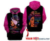 Black Pride This Queen Was Born In January Personalized Unisex Hoodie HG Black Queen January Girl Hoodie Black And Proud 365
