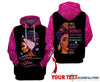 Black Pride This Queen Was Born In June Personalized Unisex Hoodie HG Black Queen June Girl Hoodie Black And Proud 365