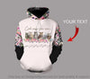 Personalized Owls Flower God Says You Are US Unisex Size Hoodie