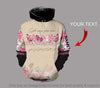 Gift For Butterfly Lover Personalized Breast Cancer Butterflies God Says You Are US Unisex Size Hoodie